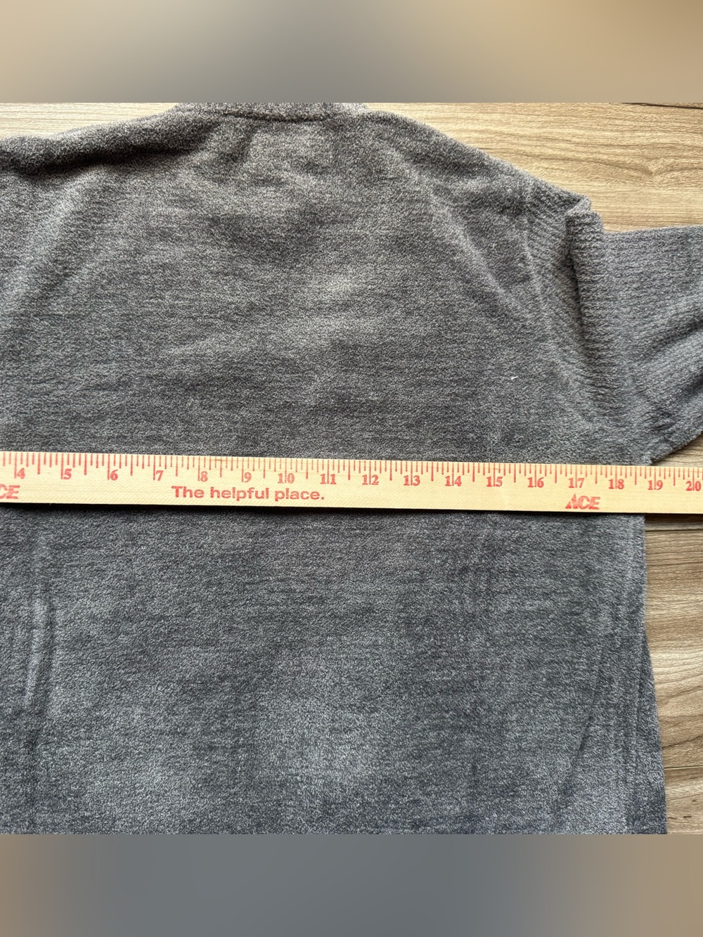 BAREFOOT DREAMS Cozy Chic Ultra Lite® Everything Cardigan SIZE S Coal NEW - Picture 11 of 11